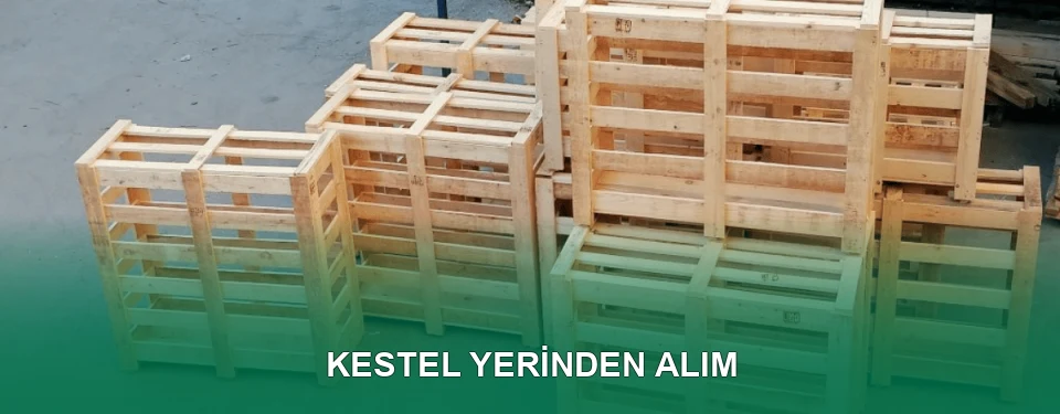 Kestel Yerinden Palet Toplama